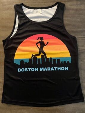 NWOT Women’s Boston Marathon Tank Top